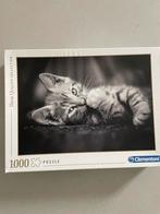 Clenentoni 1000 poes puzzel, Ophalen of Verzenden, 500 t/m 1500 stukjes, Gebruikt, Legpuzzel