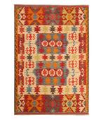 Handgeweven Kelim Tapijt 295x204cm Wol Vloerkleed kelims, Ophalen of Verzenden, Nieuw, Rechthoekig, 200 cm of meer