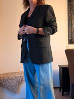 Vintage heren colbert antraciet., Ophalen of Verzenden, Zo goed als nieuw, Maat 52/54 (L), Zwart