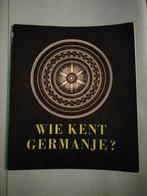 Uitgeverij Hamer Wie Kent Germanje, Verzamelen, Militaria | Tweede Wereldoorlog, Ophalen of Verzenden, Nederland, Boek of Tijdschrift