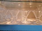 7 Vintage IJscoupes van Glas, Huis en Inrichting, Keuken | Servies, Ophalen of Verzenden