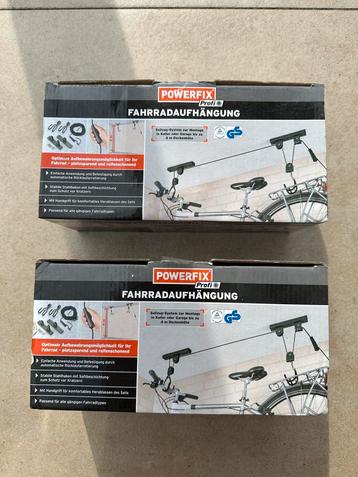 Powerfix fietsophangsysteen 2x beschikbaar voor biedingen