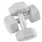 Dumbbell Set - 3 KG - Grijs - Oefengewichten, Sport en Fitness, Ophalen, Zo goed als nieuw, Benen, Dumbbell