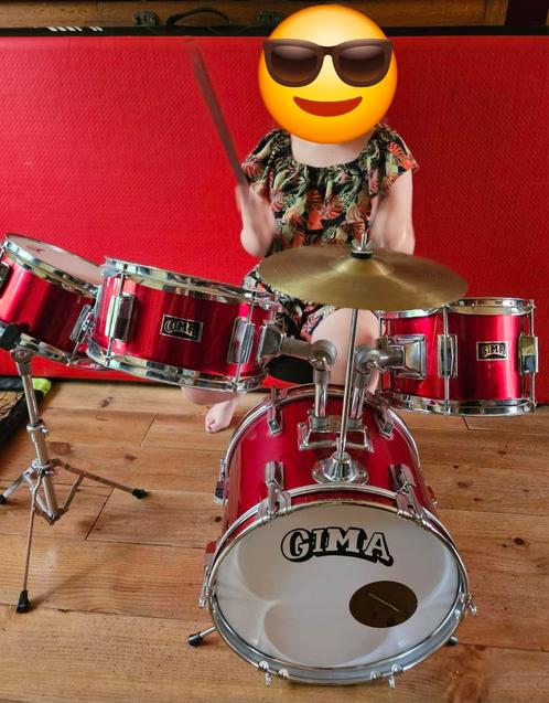 Lekker drummen in de vakantie!, Muziek en Instrumenten, Drumstellen en Slagwerk, Zo goed als nieuw, Overige merken, Ophalen of Verzenden