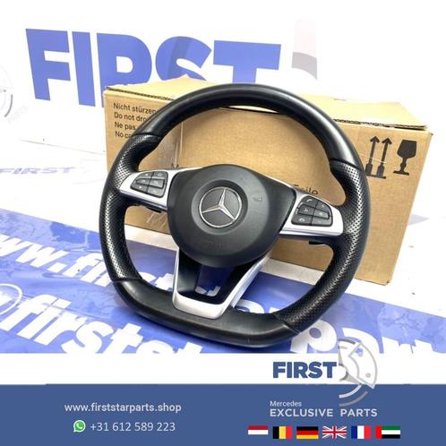 W166 GLE43 GLE 43  AMG Stuur + airbag C43 GLC43 G43 Mercedes, Auto-onderdelen, Besturing, Mercedes-Benz, Gebruikt, Ophalen of Verzenden