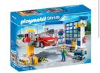 Playmobil garage, Kinderen en Baby's, Speelgoed | Playmobil, Ophalen of Verzenden, Zo goed als nieuw