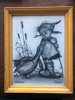 Hummel Ganze Lisl Prent, Verzamelen, Ophalen of Verzenden, Voor 1940, Gebruikt