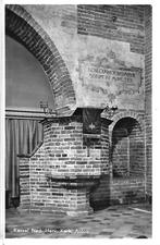 Anloo kansel kerk oude ongelopen ansichtkaart ( a2099 ), Ophalen of Verzenden, Ongelopen