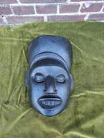Etnografisch Afrikaans donkerhouten ceremonieel masker., Antiek en Kunst, Verzenden