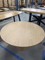 NIEUWE RONDE EETTAFEL EN TV-DRESSOIR 2METER., Huis en Inrichting, Tafels | Eettafels, Nieuw, 100 tot 150 cm, MODERN LICHT HOUT