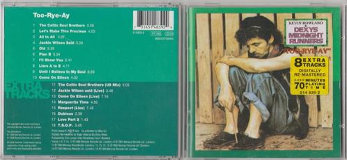 Kevin Rowland & Dexys Midnight Runners – Too-Rye-Ay, Cd's en Dvd's, Cd's | Rock, Ophalen of Verzenden