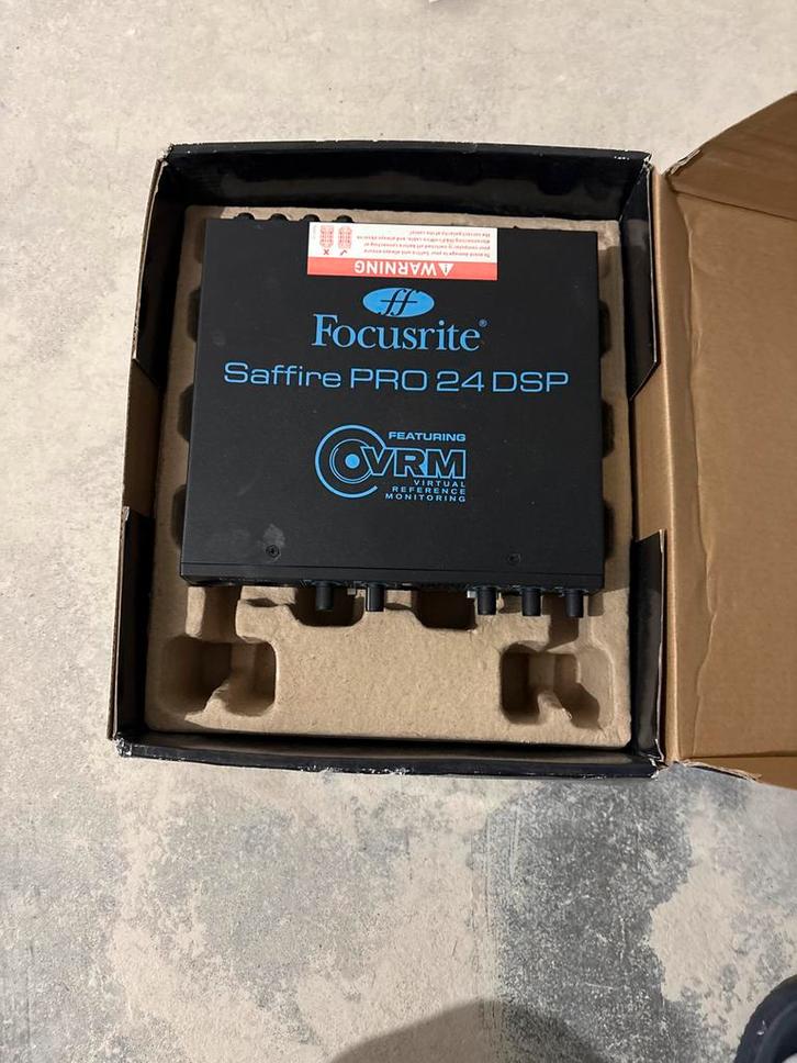 Focusrite Saffire Pro 24 DSP Geluidskaart, Muziek en Instrumenten, Midi-apparatuur, Gebruikt, Ophalen of Verzenden