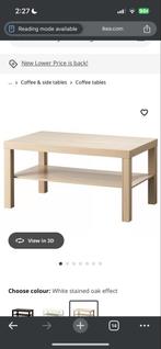 Ikea Koffietafel - Zo goed als nieuw!, Huis en Inrichting, Tafels | Salontafels, Ophalen, Eikenhout, 50 tot 100 cm, Zo goed als nieuw