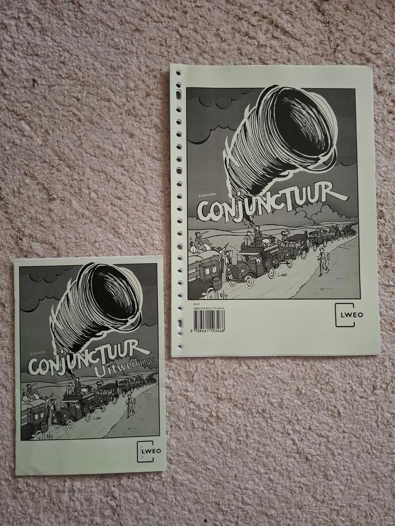 Economie LWEO Conjunctuur Boek + Nakijkboek, Boeken, Ophalen, Gelezen, LWEO, Catalogus