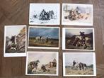 7 antieke rusland ansichtkaarten jacht,barzoi,hazewindhond, Verzamelen, Ophalen, Voor 1920, Vogel