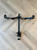 BlueBuilt monitorarm voor twee monitoren 23 inch, Verzenden, Zo goed als nieuw