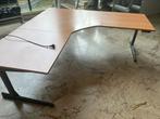 L-Bureau elektrisch in hoogte verstelbaar, Ophalen, Bureau