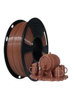PLA bruin, choco filament 1kg, 1,75mm licht bruin 3d printer, Ophalen of Verzenden