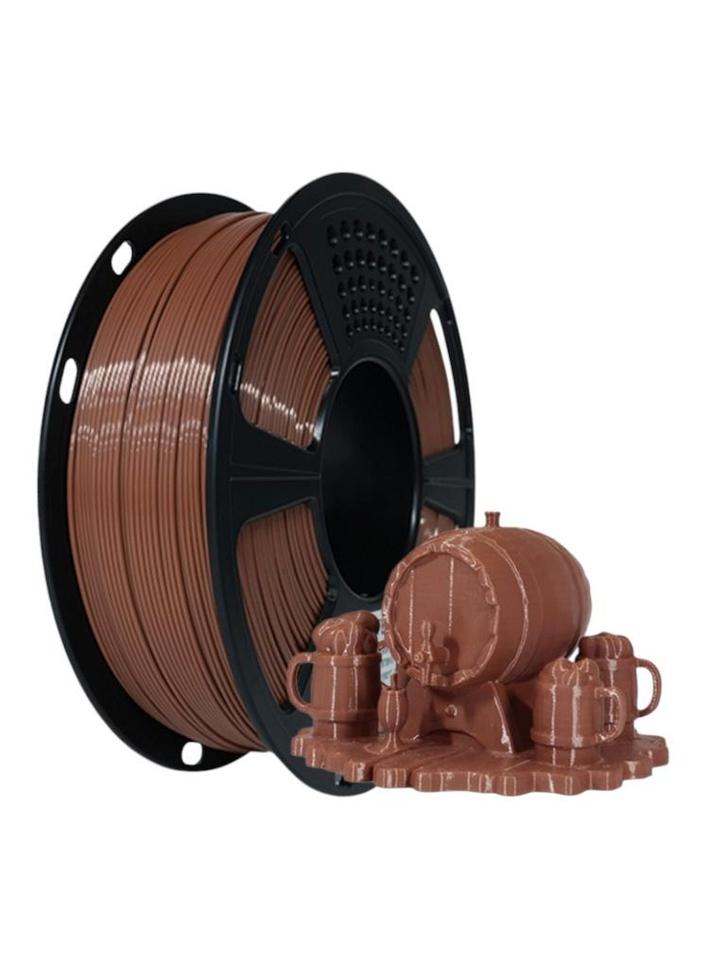 PLA bruin, choco filament 1kg, 1,75mm licht bruin 3d printer, Computers en Software, 3D-printerbenodigheden, Ophalen of Verzenden