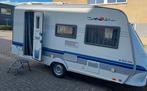 Caravan Hobby de luxe easy met voortent en mover (enduro), Caravans en Kamperen, Caravans, Mover, Rondzit, Hobby, Dwarsbed