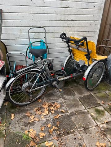 Te koop elektrische rolstoelfiets opknapper staat lang stil beschikbaar voor biedingen