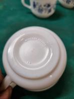 kop en schotel arcopal blauw prent, Ophalen of Verzenden, 'T Olde Gre-j, Info@toldegrej.nl, Endepoelstraat 20f Didam