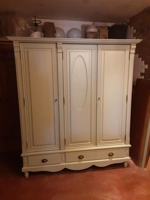 Brocante grenen kast kledingkast DEMONTABEL, Huis en Inrichting, Kasten | Kledingkasten, Gebruikt, 150 tot 200 cm, 50 tot 75 cm