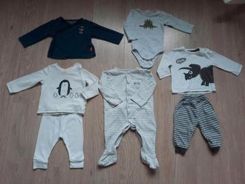Pakketje Baby Jongenskleding Hema, Zeeman, Wibra, Maat 62 beschikbaar voor biedingen