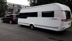 Hobby Premium 560 CFE Luifel/Mover/Airco/Schotel/Isabella, Vast bed, Rondzit, Hobby, Particulier