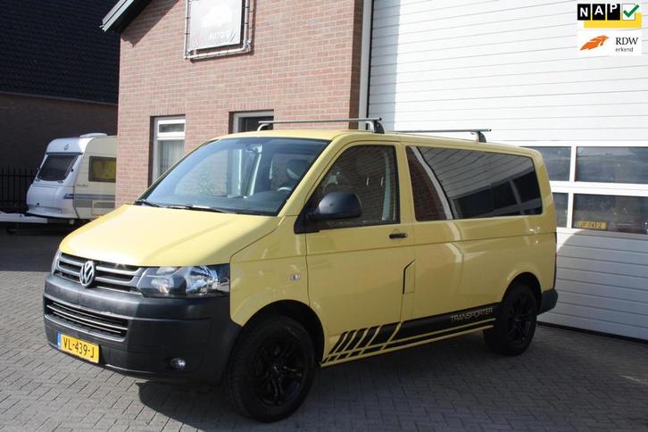 Volkswagen Transporter 2.0 TDI L1H1.airco.5 zitplaatsen.1e e, Auto's, Bestelauto's, Bedrijf, Te koop, ABS, Airbags, Airconditioning