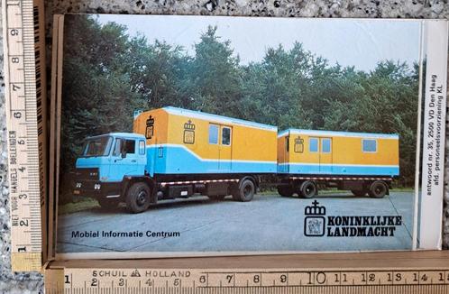 Vintage sticker Koninklijke Landmacht mobiel informatie, Verzamelen, Stickers, Zo goed als nieuw, Overige typen, Ophalen of Verzenden