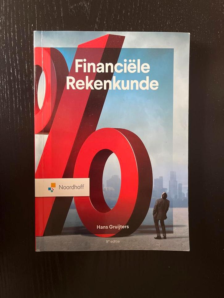 Hans Gruijters - Financiële Rekenkunde, Boeken, Schoolboeken, Zo goed als nieuw, Nederlands, Overige niveaus, Ophalen of Verzenden