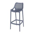 Barkruk Ariane, zwart, Kunststof, Met voetsteun, Nieuw, Ophalen of Verzenden