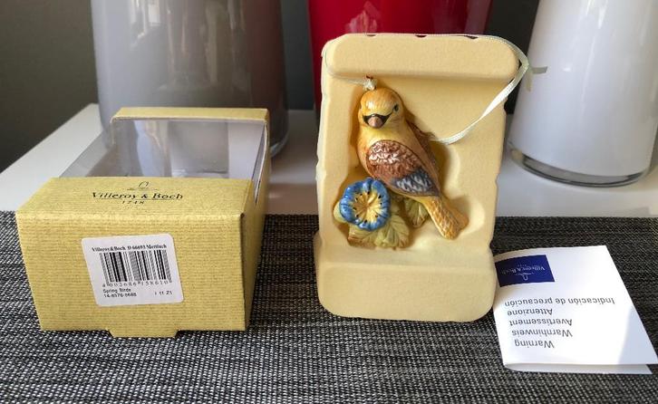 Villeroy & Boch Spring Bird ornament, Diversen, Pasen, Nieuw, Ophalen of Verzenden