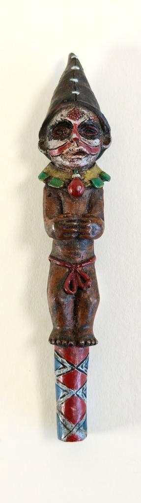 Apart klein beeldje., Antiek en Kunst, Kunst | Niet-Westerse kunst, Ophalen of Verzenden