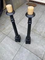 Kaarsenstandaard kandelaar, Huis en Inrichting, Woonaccessoires | Kandelaars en Kaarsen, Ophalen, Zwart, 75 cm of meer, Kandelaar