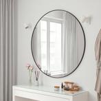 Ikea ronde spiegel 110 cm diameter, Ophalen, Zo goed als nieuw, Rond, 100 tot 125 cm