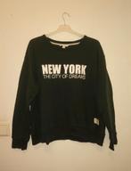 Dames H&M sweater trui hoody donker groen maat L, H&M, Ophalen of Verzenden, Maat 42/44 (L), Groen