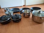 Complete Pannenset - Gebruikt, Huis en Inrichting, Ophalen, Gebruikt, Pannenset