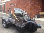 Aanhanger voor motoren of fietsen etc vervoer, Auto diversen, Aanhangers en Bagagewagens, Ophalen of Verzenden, Zo goed als nieuw