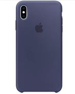 Apple Siliconen hoesje Back Cover voor iPhone XS Max blauw, Ophalen of Verzenden, Nieuw, IPhone XS Max