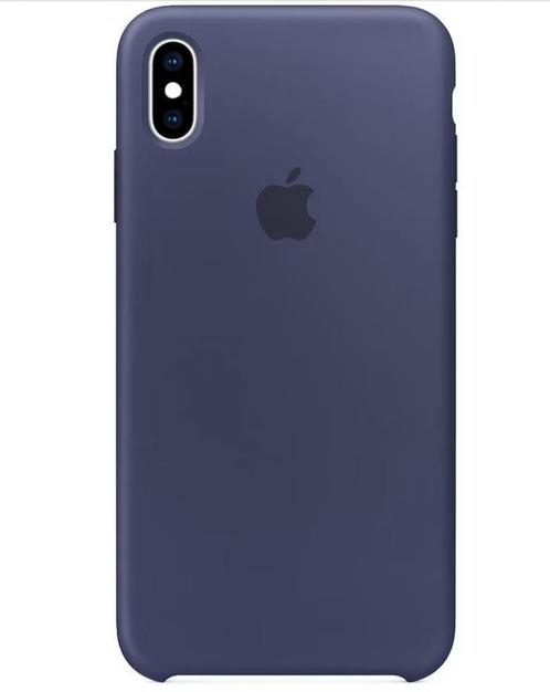 Apple Siliconen hoesje Back Cover voor iPhone XS Max blauw, Telecommunicatie, Mobiele telefoons | Hoesjes en Frontjes | Apple iPhone