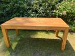 Massief houten tafel 180 x 90 cm, Huis en Inrichting, Tafels | Eettafels, Ophalen, Gebruikt, Eikenhout, 50 tot 100 cm