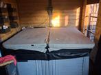 jacuzzikoffer grijs (150x200 cm), Tuin en Terras, Ophalen, Gebruikt, Vast