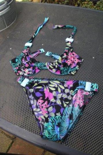 Bikini zwart/ kleur Freya mt M C cup Vaste prijs AANBIEDING beschikbaar voor biedingen