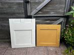 Jaren 30 halve paneeldeuren - 2 Stuks, Doe-het-zelf en Verbouw, Ophalen, Gebruikt, Minder dan 80 cm, Binnendeur