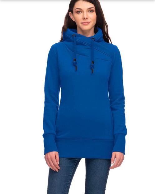 Ragwear vegan trui sweater fleece NESKA kobalt blauw M-XXL, Kleding | Dames, Truien en Vesten, Nieuw, Maat 46/48 (XL) of groter