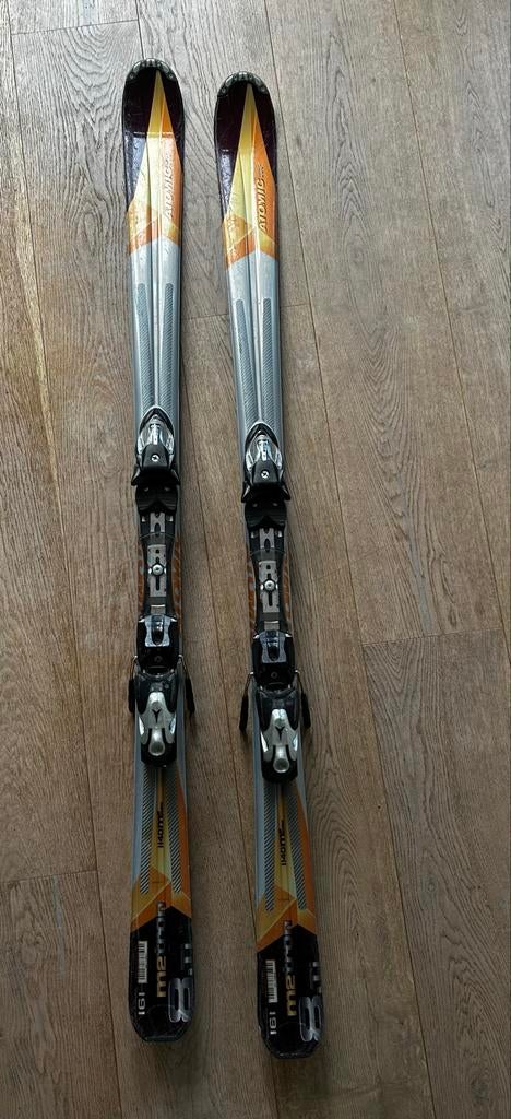 Atomic M2 Trom Ski's - 161cm, Sport en Fitness, Skiën en Langlaufen, Ophalen, 160 tot 180 cm, Gebruikt, Carve