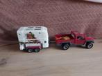 Schleich auto met paardentrailer, Kinderen en Baby's, Speelgoed | Overig, Ophalen, Zo goed als nieuw, Jongen of Meisje