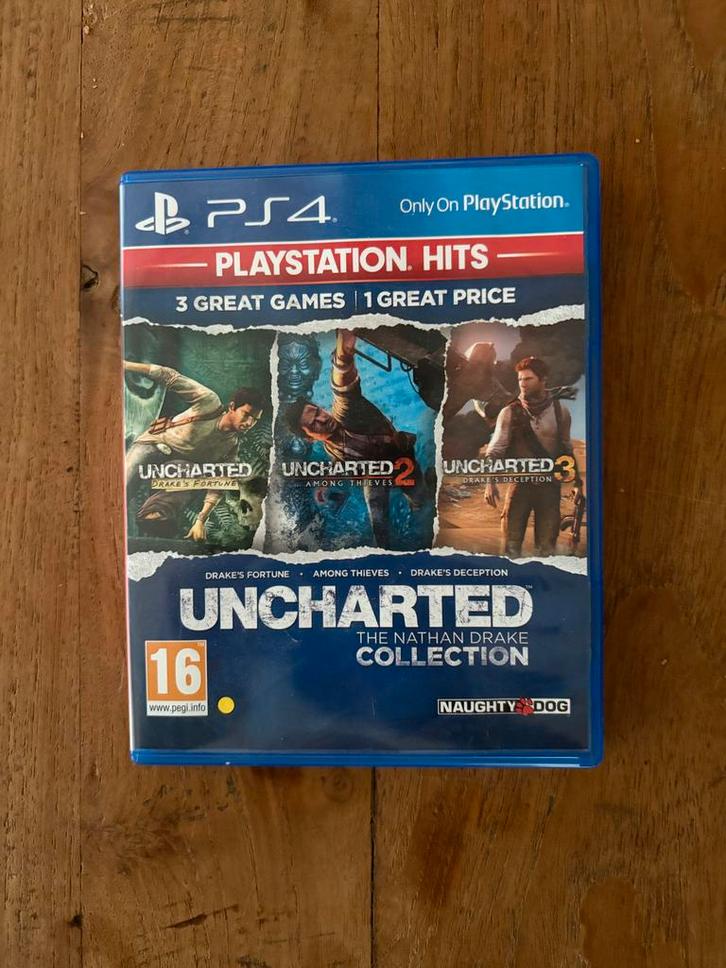 Uncharted Collection PS4, Spelcomputers en Games, Games | Sony PlayStation 4, Zo goed als nieuw, Vechten, 1 speler, Vanaf 16 jaar